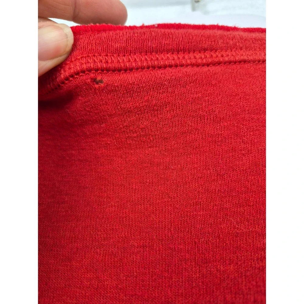 LL Bean Mens Union Suit Red Thermal Long John One Piece Pajama Base Layer Unisex